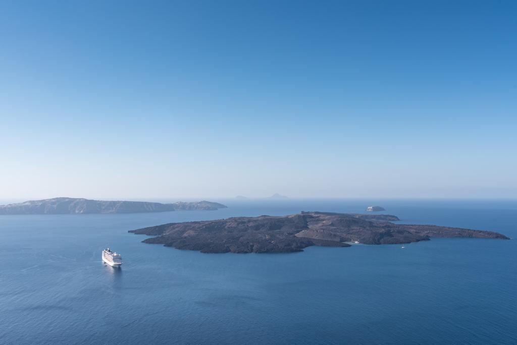 Karpimo Horizon - Caldera View With Private Hot Tub Villa ฟิรอสเตฟานี ภายนอก รูปภาพ